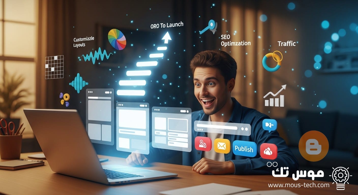 كيفية إنشاء مدونة بلوجر من الصفر خطوة بخطوة للمبتدئين