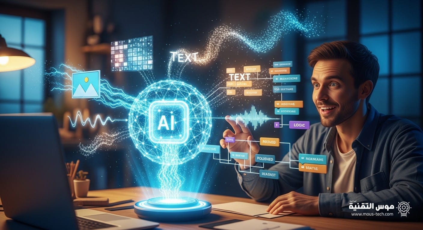 ما هو الذكاء الاصطناعي التوليدي وكيف يعمل عمليًا في 2026؟ شرح مبسّط للمبتدئين مع أمثلة تطبيقية ما هو الذكاء الاصطناعي التوليدي وكيف يعمل عمليًا في 2026؟ شرح مبسّط للمبتدئين مع أمثلة تطبيقية