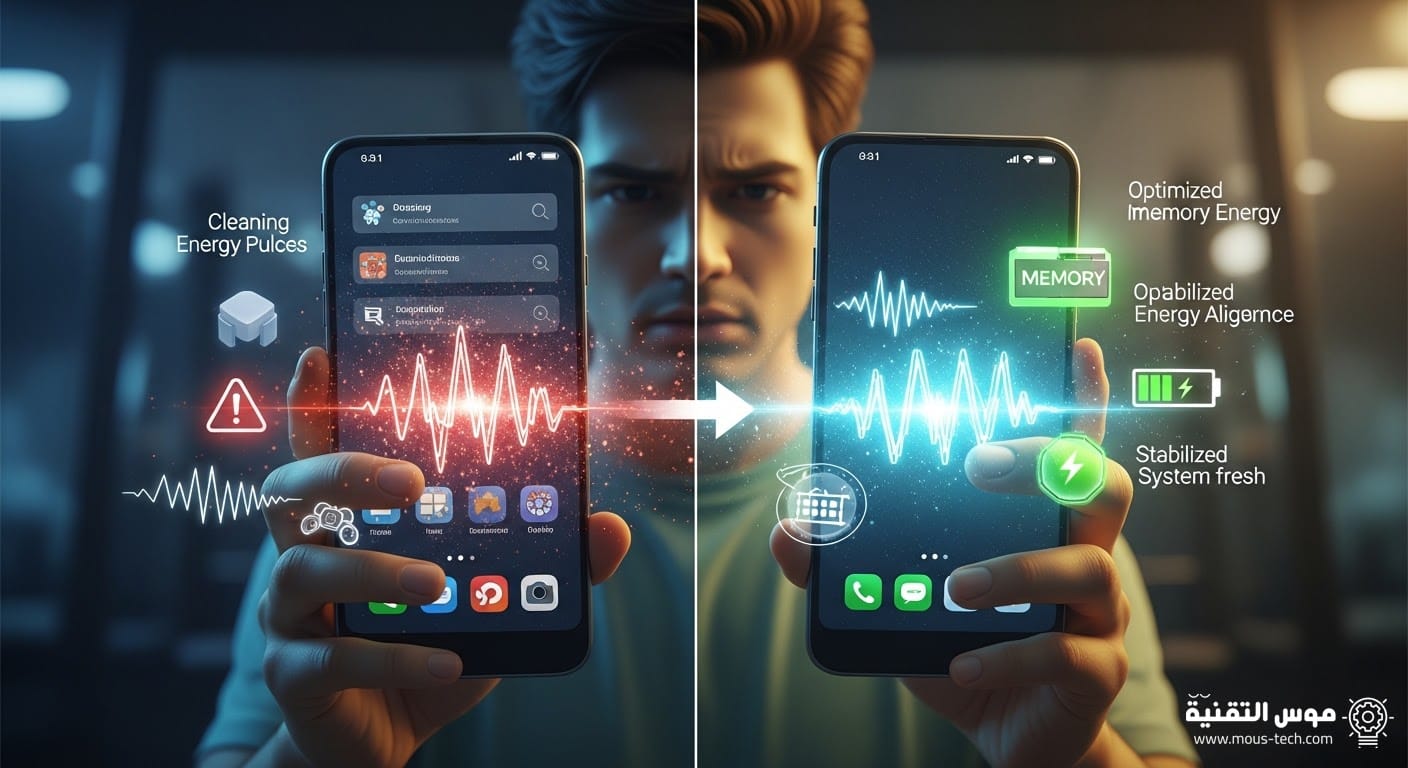 حل مشكلة بطء هاتف الأندرويد بعد التحديث الأخير (أسباب وحلول عملية) حل مشكلة بطء هاتف الأندرويد بعد التحديث الأخير (أسباب وحلول عملية)