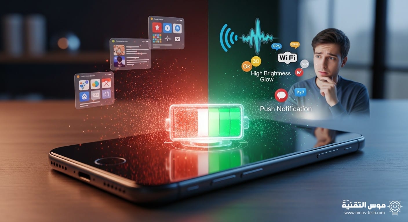 لماذا تنفد بطارية هاتفك بسرعة؟ تحليل شامل لأكثر الأسباب شيوعًا