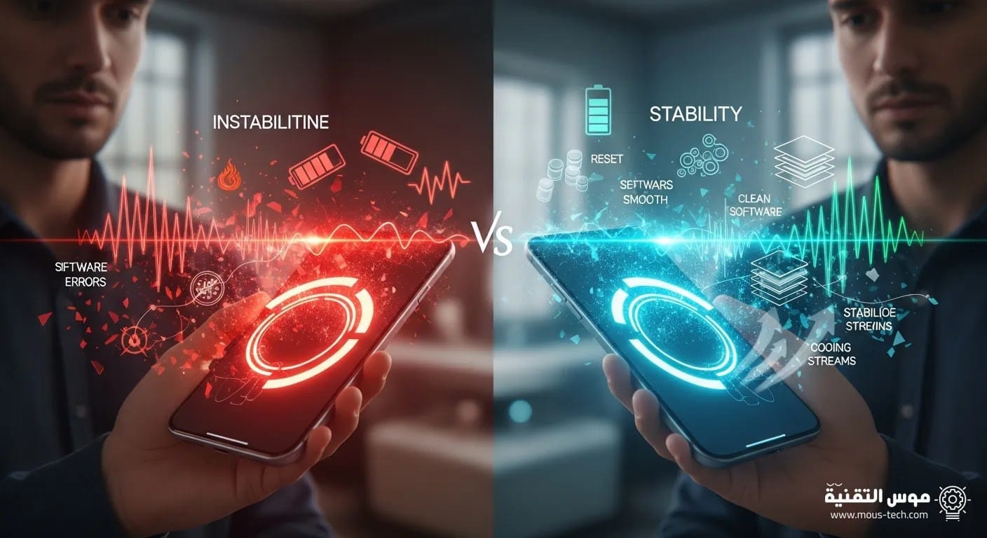 الهاتف يعيد التشغيل تلقائيًا؟ الأسباب المحتملة وكيفية إصلاحها