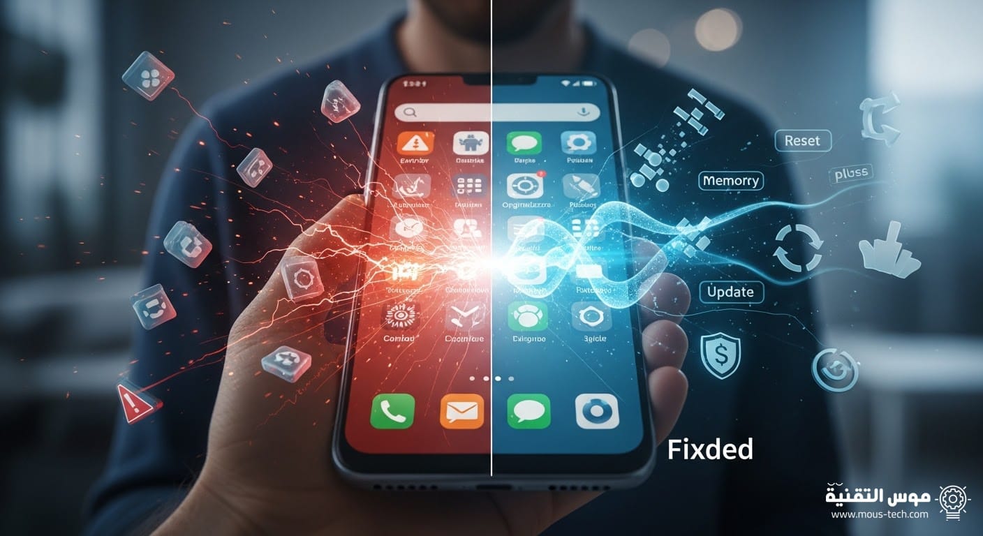 توقف التطبيقات عن العمل في الأندرويد الأسباب والحلول خطوة بخطوة توقف التطبيقات عن العمل في الأندرويد الأسباب والحلول خطوة بخطوة