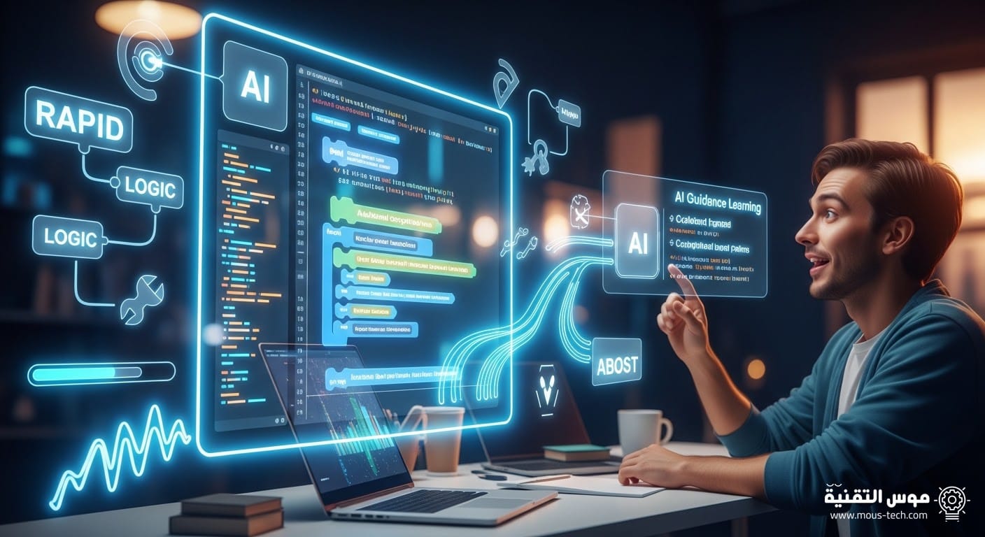 البرمجة بالذكاء الاصطناعي للمبتدئين كيف تستخدم أدوات AI لكتابة الأكواد وتسريع التعلم في 2026