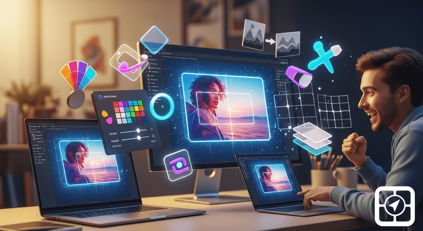 أفضل برامج تحرير الصور المجانية للمبتدئين (دليل شامل 2026) أفضل برامج تحرير الصور المجانية للمبتدئين (دليل شامل 2026)