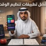 أفضل تطبيقات تنظيم الوقت للدراسة والعمل في 2026 (زيادة الإنتاجية باستخدام الهاتف)
