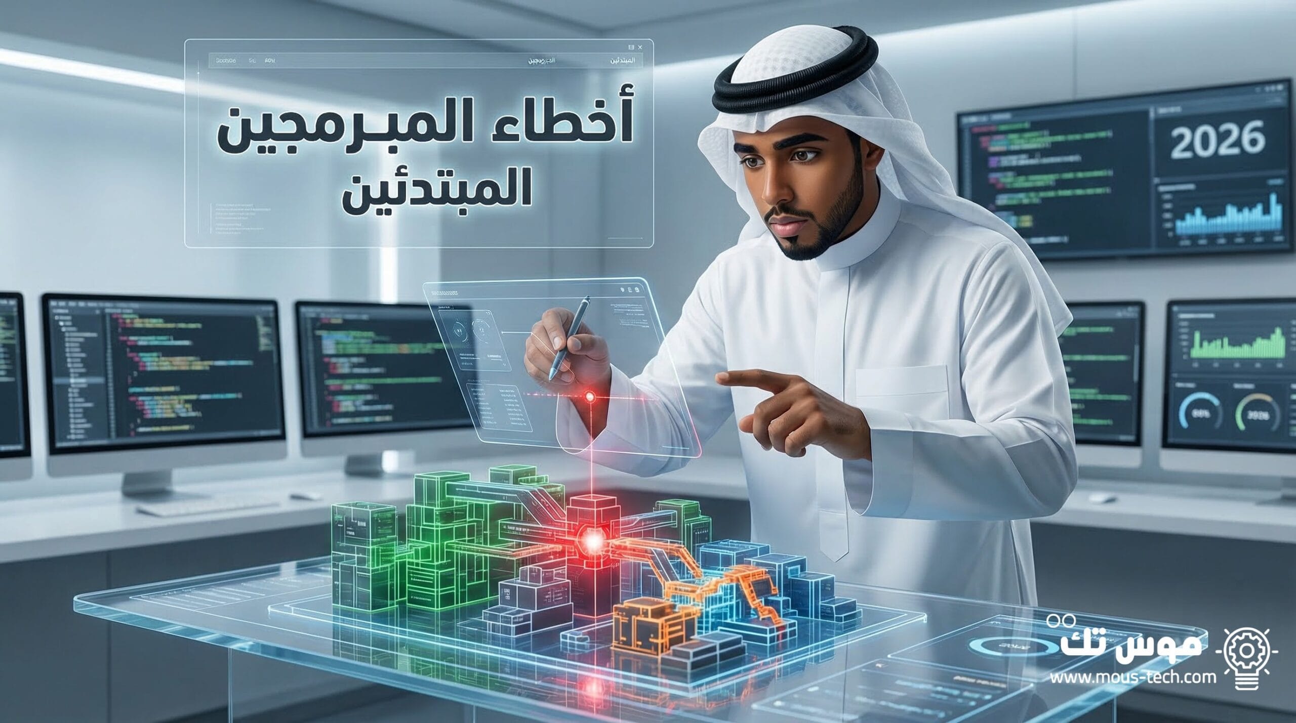 أخطاء شائعة يقع فيها المبرمجون المبتدئون وكيف تتجنبها في 2026