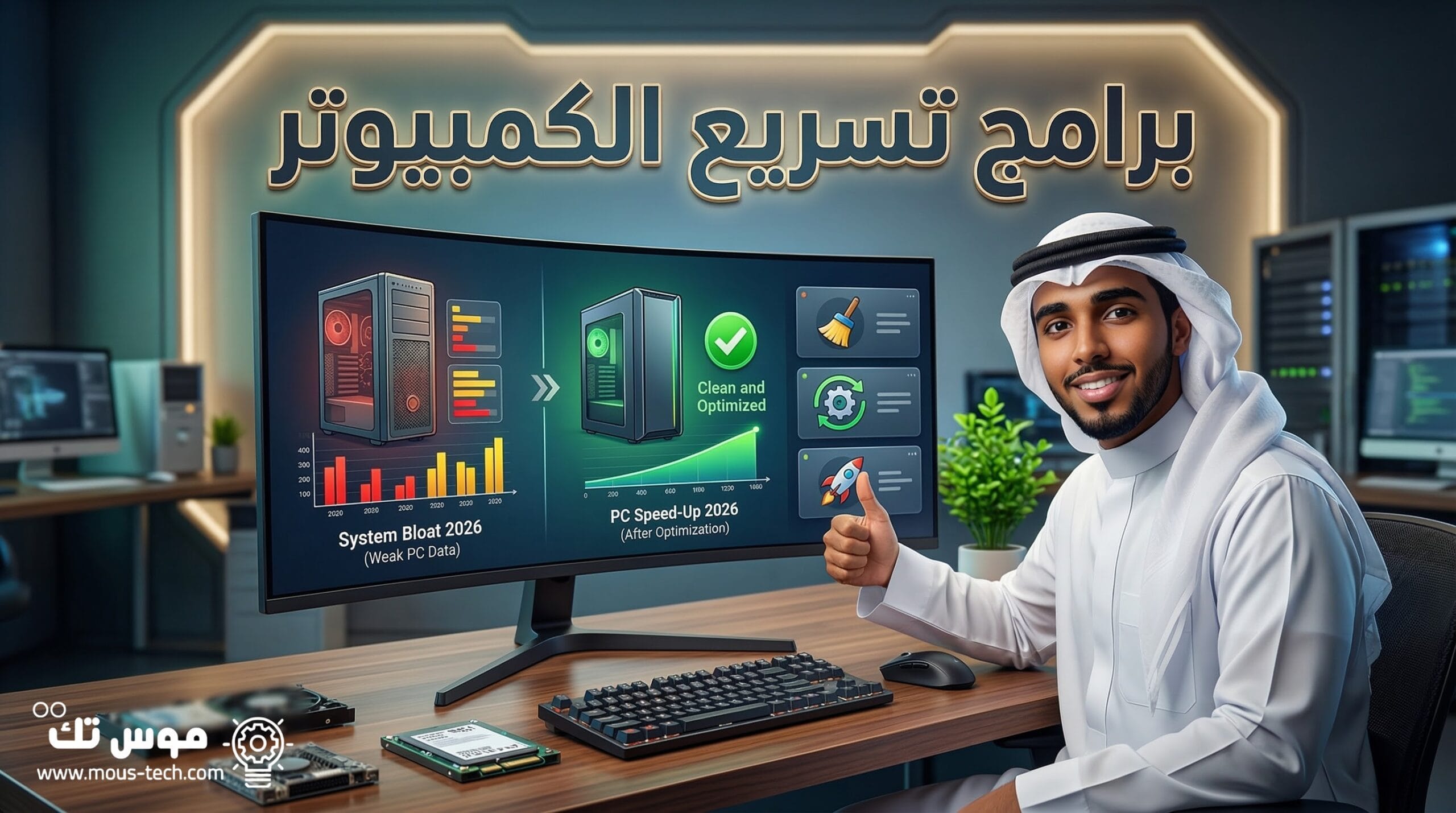 أفضل برامج تنظيف وتسريع ويندوز 10 وWindows 11 لأجهزة الكمبيوتر البطيئة