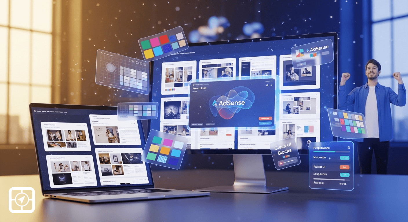 أفضل قوالب بلوجر مجانية 2026 متوافقة مع Google AdSense