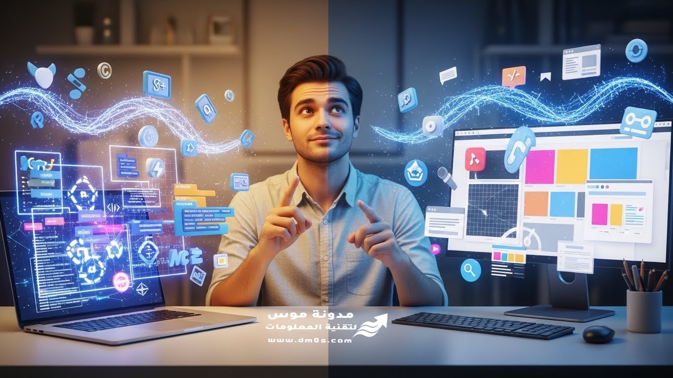 الفرق بين البرمجة وتطوير الويب للمبتدئين