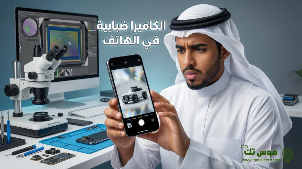 لماذا الكاميرا في الهاتف ضبابية رغم نظافة العدسة؟ (أسباب غير متوقعة)